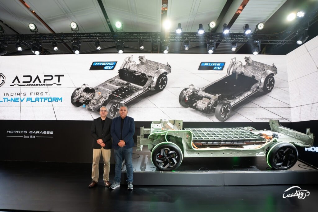MG Motor onthult nieuw ADAPT-platform voor EV’s en hybrides