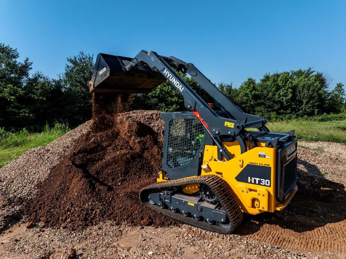 Hyundai (Hyundai) HT30 compacte rupslader breidt compact gamma uit