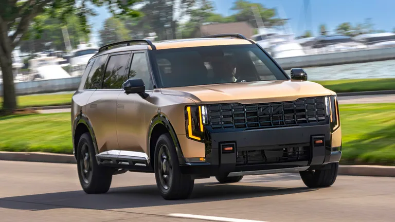 Kia Telluride X-Pro 2027: Eerste test van basisturbo, V-6 en hybride rijprestaties