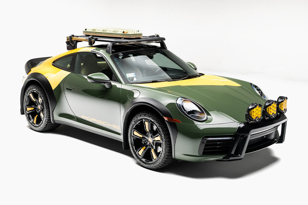 Porsche 911 in safari-uitvoering door Tangent Design Group