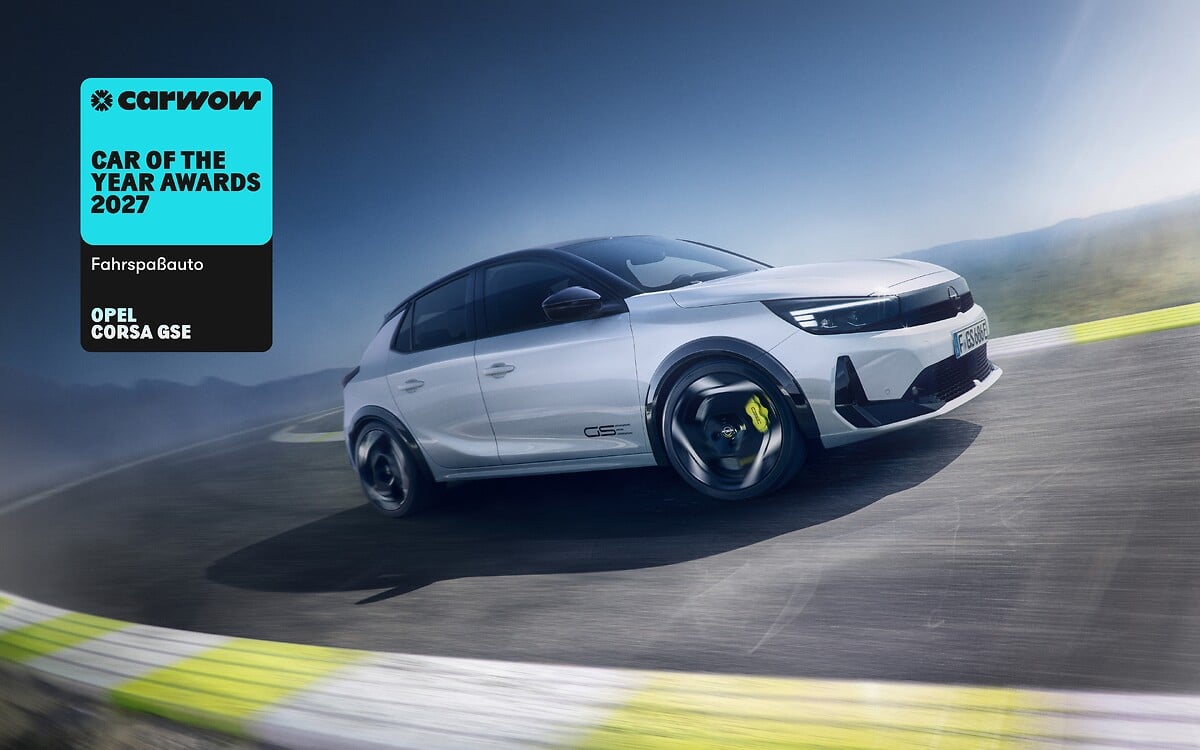 Opel Corsa GSE wint ‘Carwow Car of the Year Award 2027’ voor rijplezier